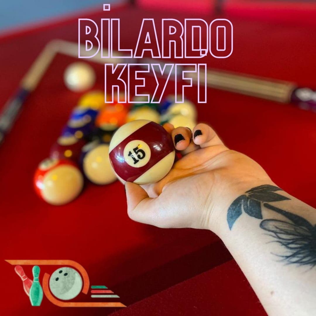 Kocaeli Enjoy Bowling - Bilardo Alanı Çekim 1